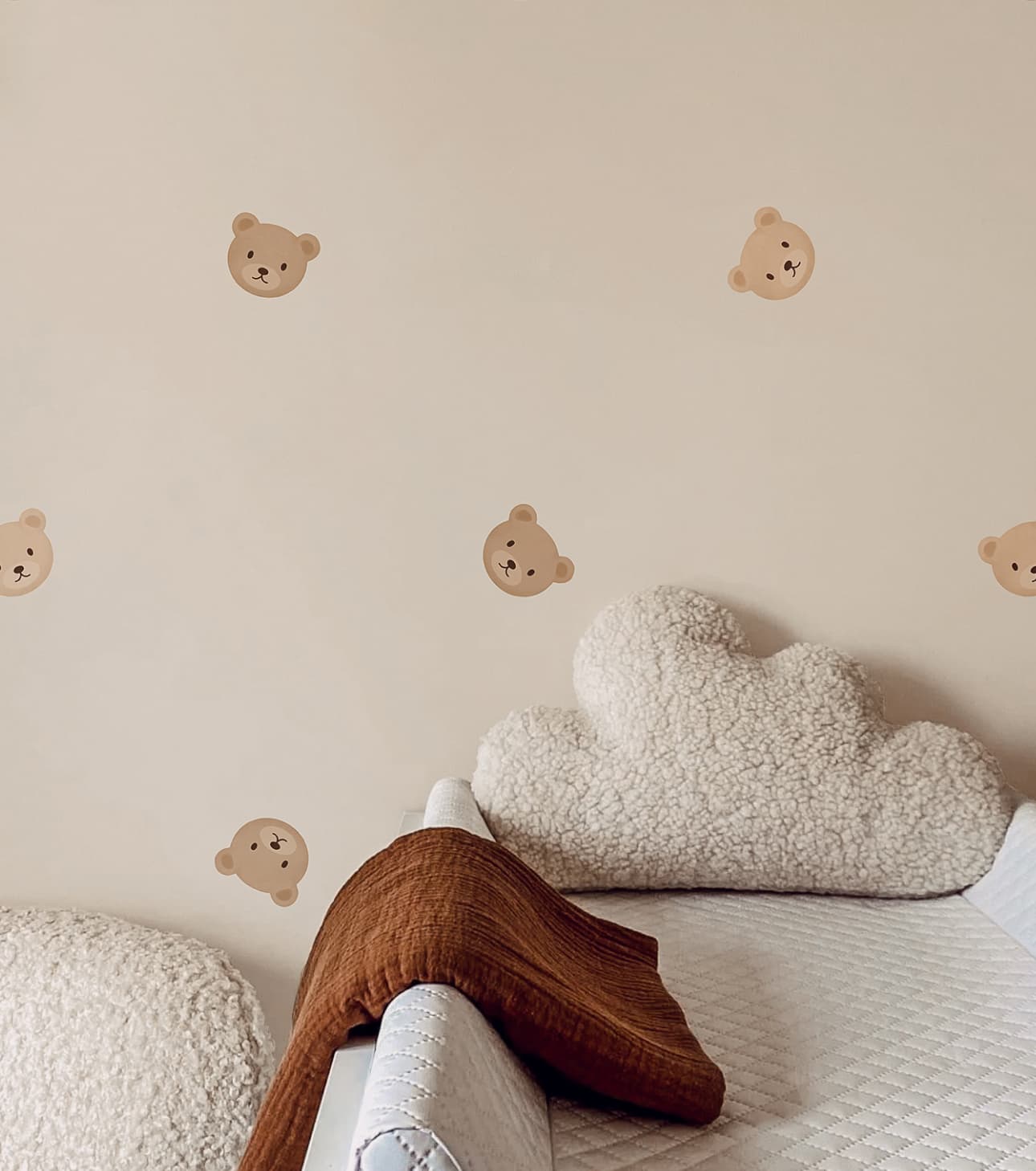 Behang voor de babykamer